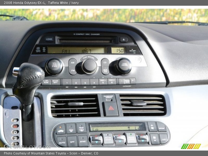 Taffeta White / Ivory 2008 Honda Odyssey EX-L