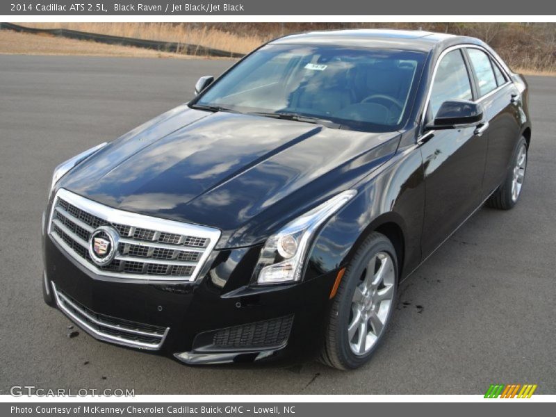Black Raven / Jet Black/Jet Black 2014 Cadillac ATS 2.5L