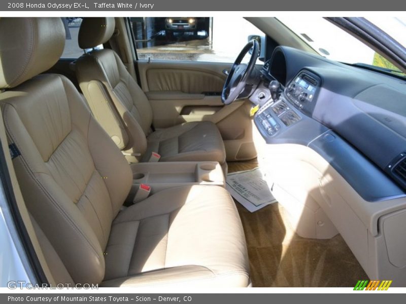 Taffeta White / Ivory 2008 Honda Odyssey EX-L