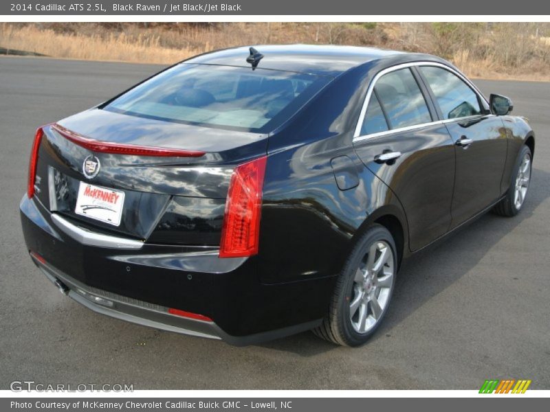 Black Raven / Jet Black/Jet Black 2014 Cadillac ATS 2.5L