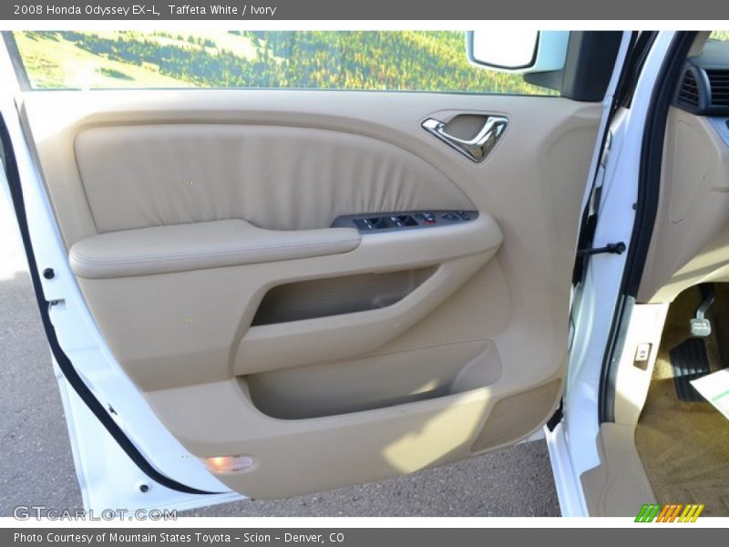 Taffeta White / Ivory 2008 Honda Odyssey EX-L
