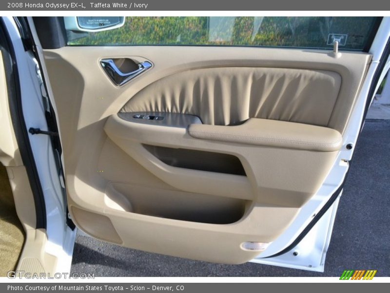 Taffeta White / Ivory 2008 Honda Odyssey EX-L