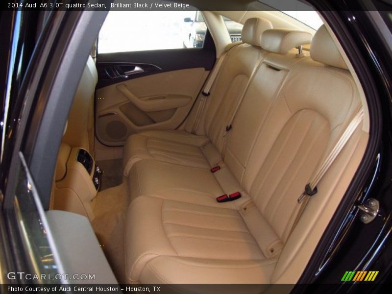 Brilliant Black / Velvet Beige 2014 Audi A6 3.0T quattro Sedan
