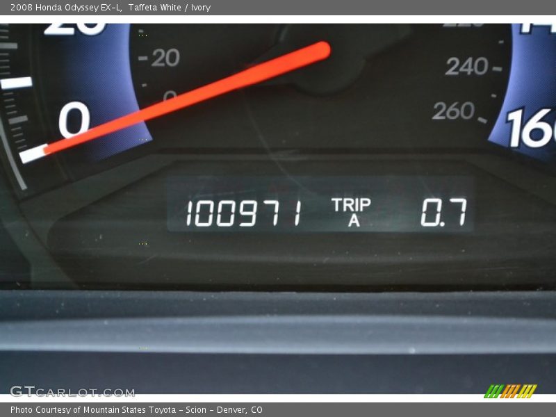 Taffeta White / Ivory 2008 Honda Odyssey EX-L