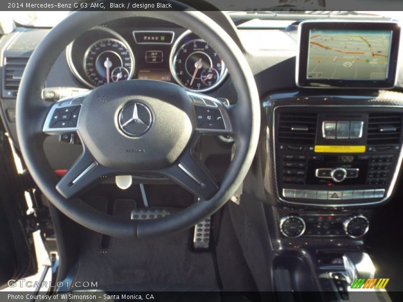 Dashboard of 2014 G 63 AMG