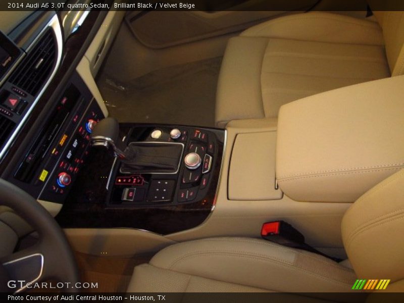 Brilliant Black / Velvet Beige 2014 Audi A6 3.0T quattro Sedan