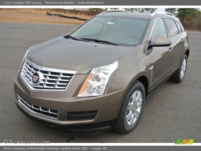 Terra Mocha Metallic / Shale/Brownstone 2014 Cadillac SRX Luxury