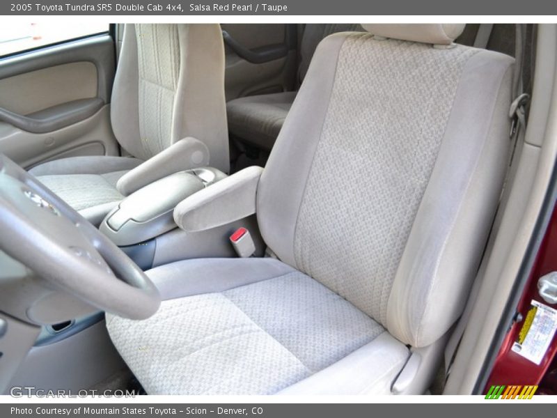 Salsa Red Pearl / Taupe 2005 Toyota Tundra SR5 Double Cab 4x4