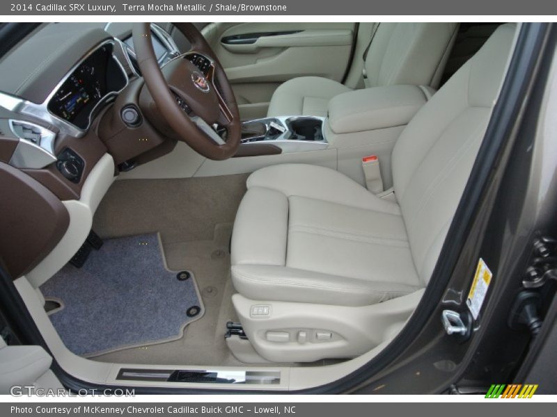 Terra Mocha Metallic / Shale/Brownstone 2014 Cadillac SRX Luxury