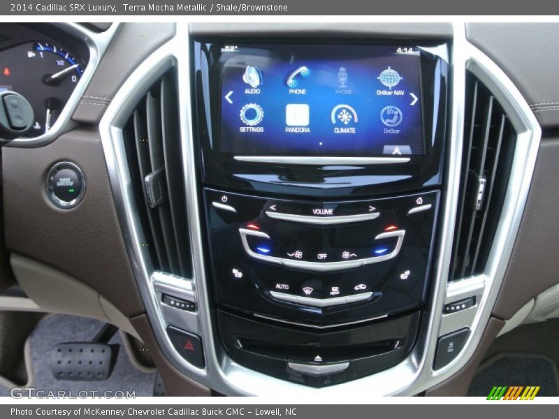 Terra Mocha Metallic / Shale/Brownstone 2014 Cadillac SRX Luxury