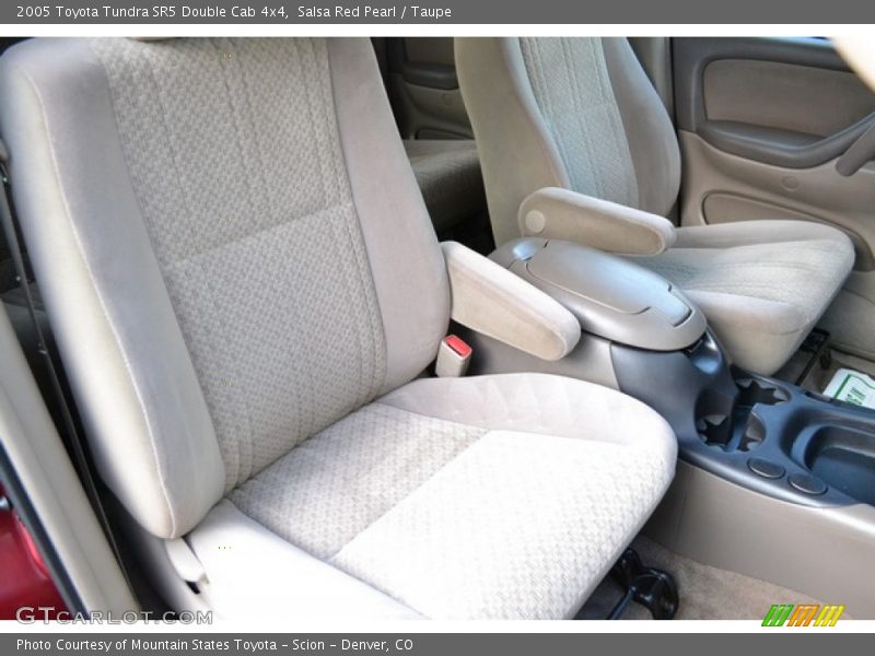 Salsa Red Pearl / Taupe 2005 Toyota Tundra SR5 Double Cab 4x4