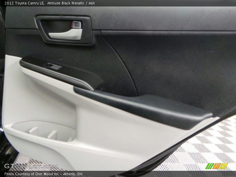 Attitude Black Metallic / Ash 2012 Toyota Camry LE