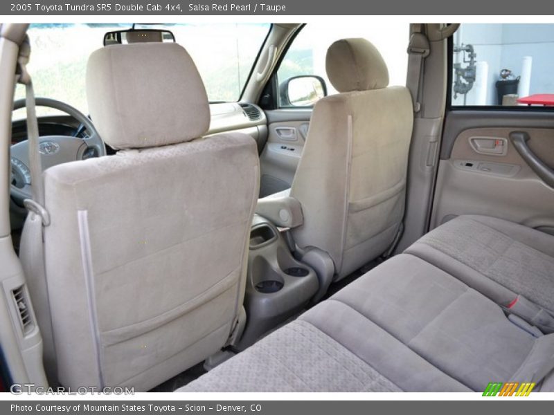 Salsa Red Pearl / Taupe 2005 Toyota Tundra SR5 Double Cab 4x4