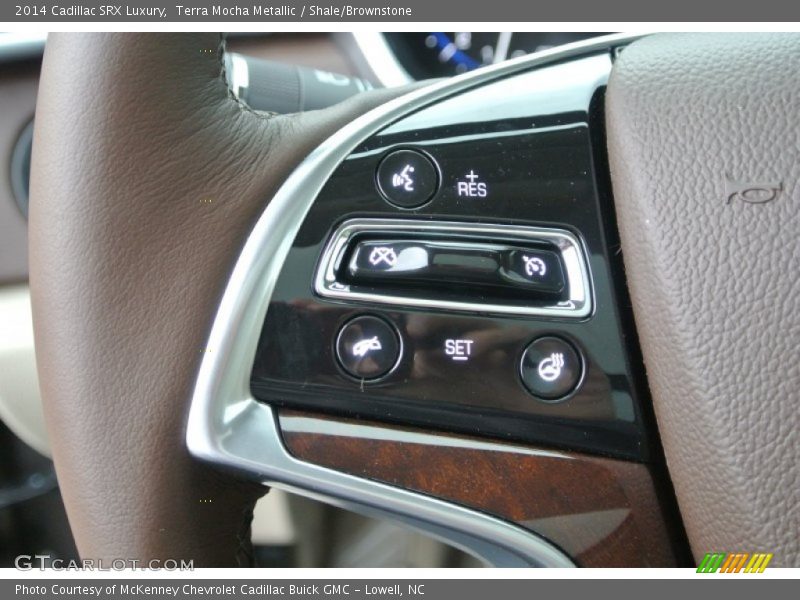 Terra Mocha Metallic / Shale/Brownstone 2014 Cadillac SRX Luxury