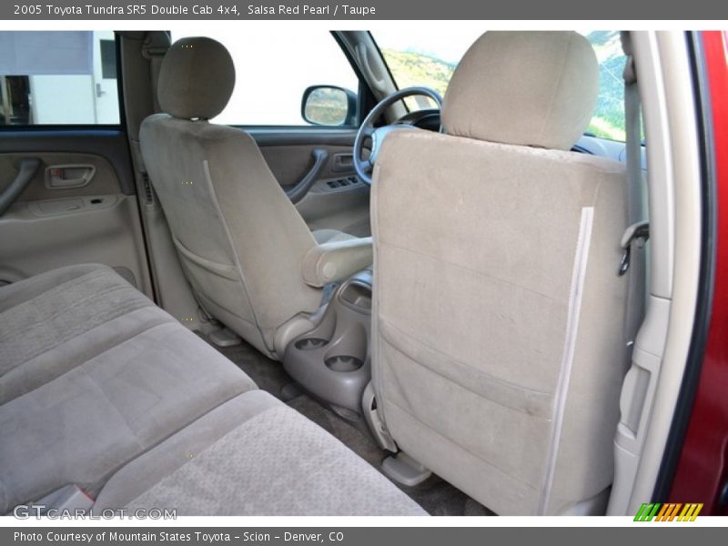 Salsa Red Pearl / Taupe 2005 Toyota Tundra SR5 Double Cab 4x4