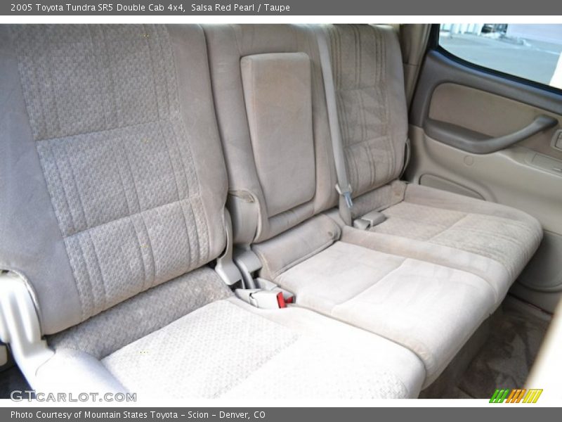 Salsa Red Pearl / Taupe 2005 Toyota Tundra SR5 Double Cab 4x4