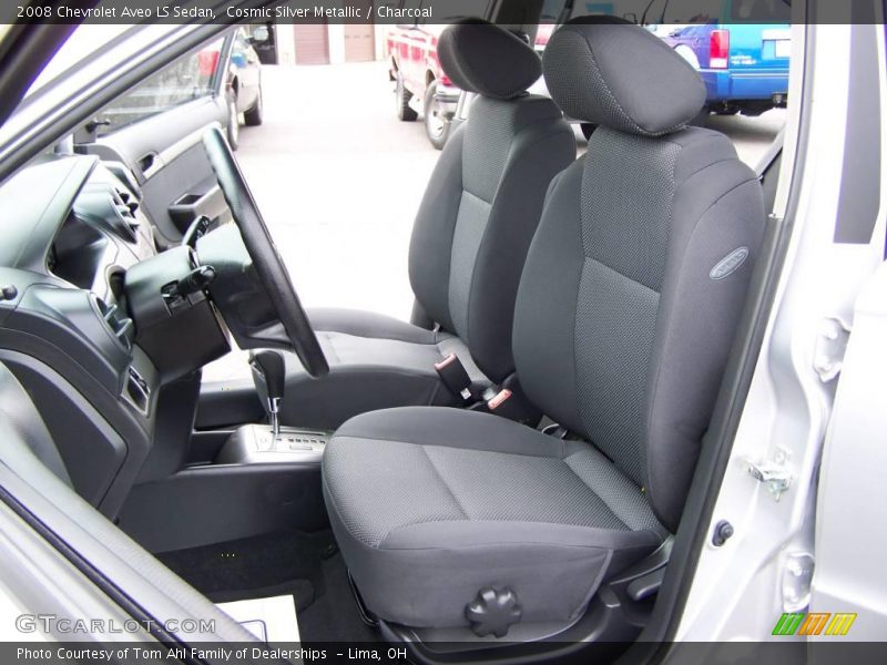 Cosmic Silver Metallic / Charcoal 2008 Chevrolet Aveo LS Sedan