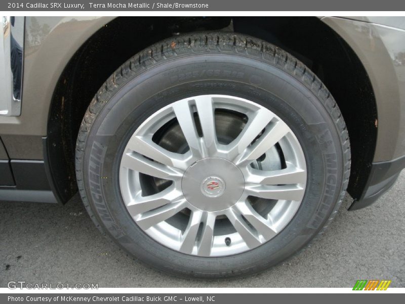 Terra Mocha Metallic / Shale/Brownstone 2014 Cadillac SRX Luxury