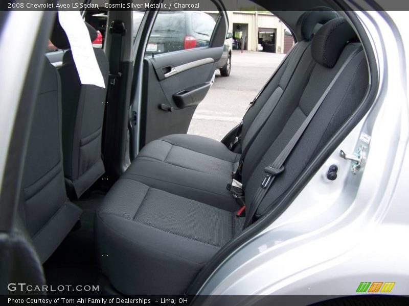 Cosmic Silver Metallic / Charcoal 2008 Chevrolet Aveo LS Sedan