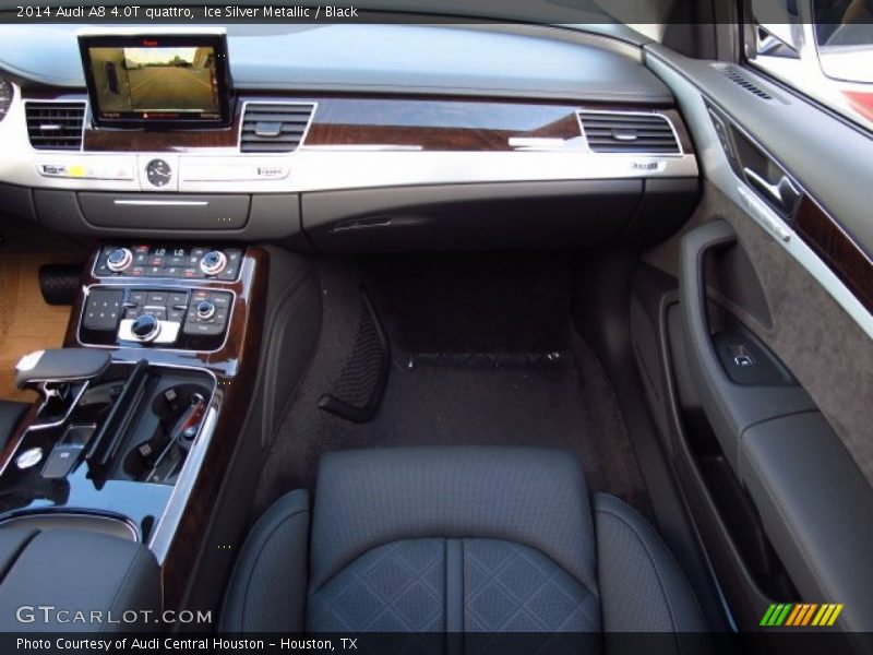 Ice Silver Metallic / Black 2014 Audi A8 4.0T quattro