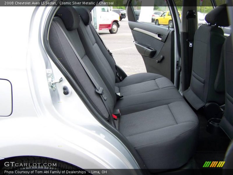 Cosmic Silver Metallic / Charcoal 2008 Chevrolet Aveo LS Sedan