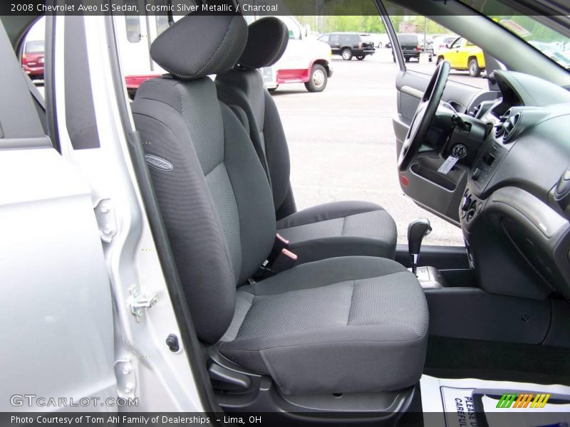 Cosmic Silver Metallic / Charcoal 2008 Chevrolet Aveo LS Sedan