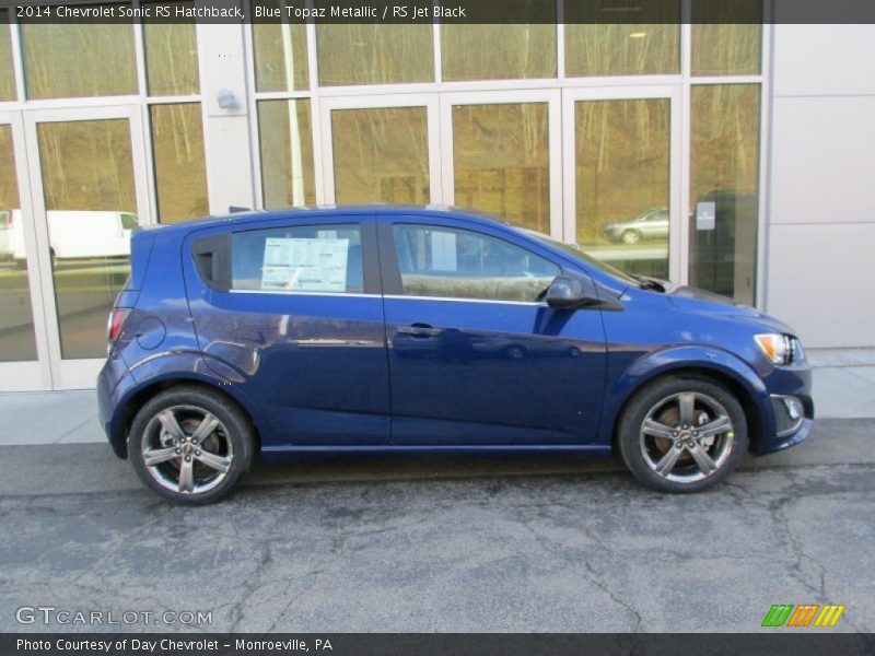  2014 Sonic RS Hatchback Blue Topaz Metallic