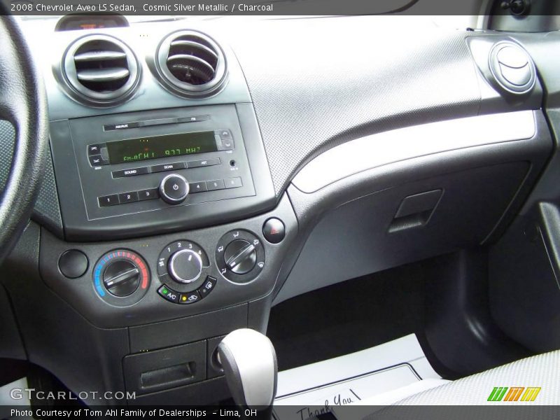 Cosmic Silver Metallic / Charcoal 2008 Chevrolet Aveo LS Sedan