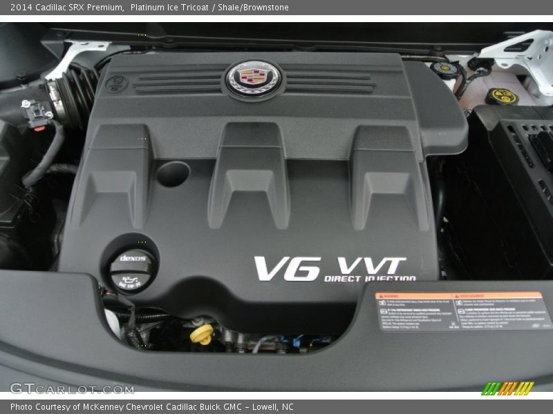  2014 SRX Premium Engine - 3.6 Liter SIDI DOHC 24-Valve VVT V6