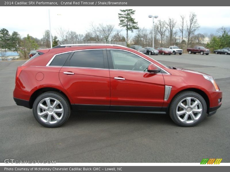  2014 SRX Performance Crystal Red Tintcoat