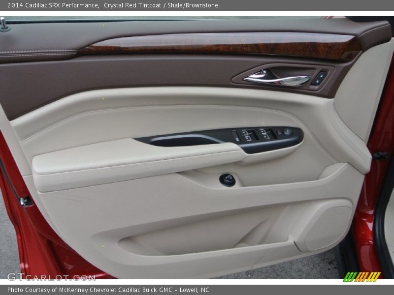 Crystal Red Tintcoat / Shale/Brownstone 2014 Cadillac SRX Performance