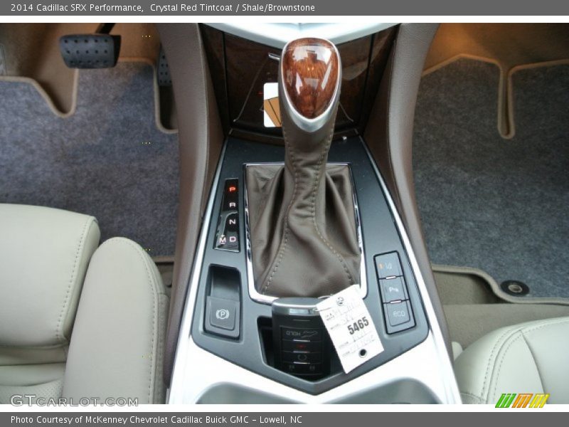 Crystal Red Tintcoat / Shale/Brownstone 2014 Cadillac SRX Performance