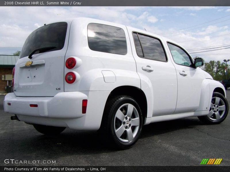 Summit White / Gray 2008 Chevrolet HHR LS