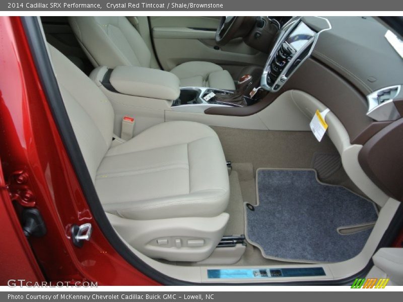 Crystal Red Tintcoat / Shale/Brownstone 2014 Cadillac SRX Performance