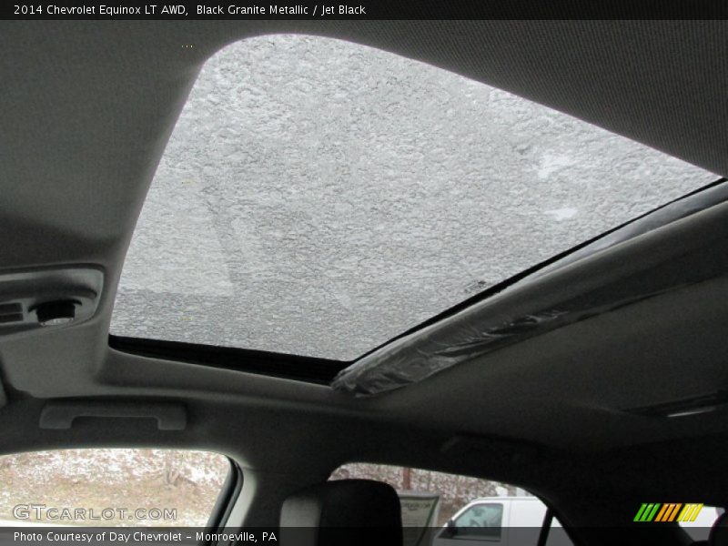 Black Granite Metallic / Jet Black 2014 Chevrolet Equinox LT AWD