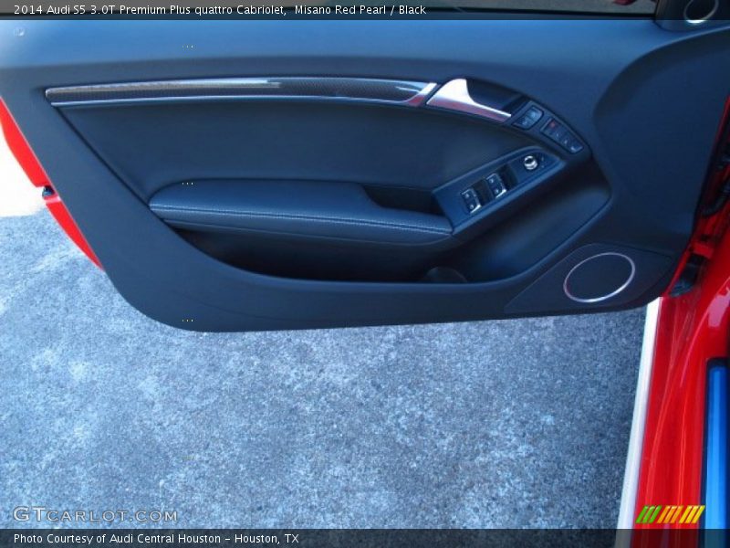 Misano Red Pearl / Black 2014 Audi S5 3.0T Premium Plus quattro Cabriolet
