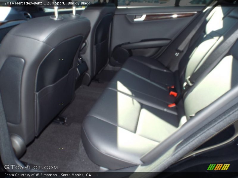 Black / Black 2014 Mercedes-Benz C 250 Sport