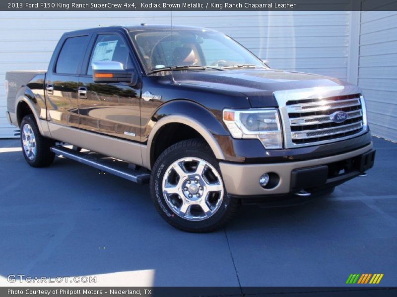 Kodiak Brown Metallic / King Ranch Chaparral Leather 2013 Ford F150 King Ranch SuperCrew 4x4