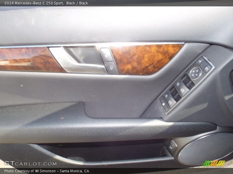 Black / Black 2014 Mercedes-Benz C 250 Sport