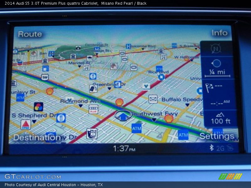 Navigation of 2014 S5 3.0T Premium Plus quattro Cabriolet