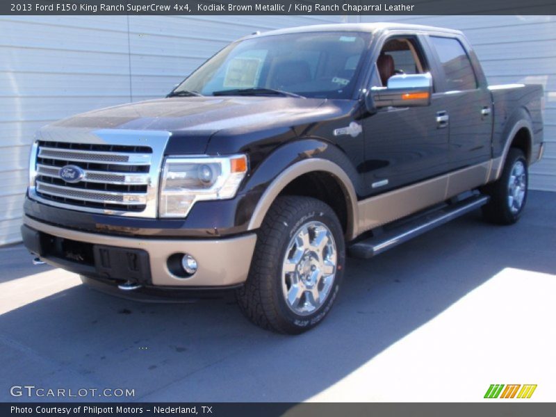 Kodiak Brown Metallic / King Ranch Chaparral Leather 2013 Ford F150 King Ranch SuperCrew 4x4