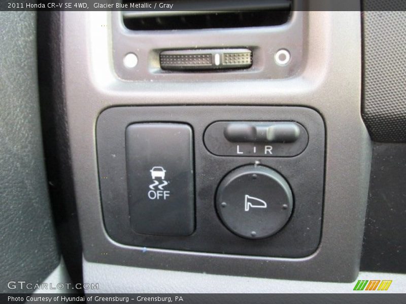 Glacier Blue Metallic / Gray 2011 Honda CR-V SE 4WD