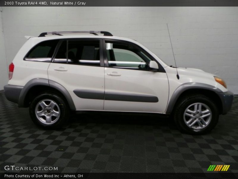 Natural White / Gray 2003 Toyota RAV4 4WD