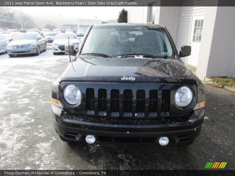 Blackberry Pearl / Dark Slate Gray/Light Pebble 2011 Jeep Patriot Sport 4x4