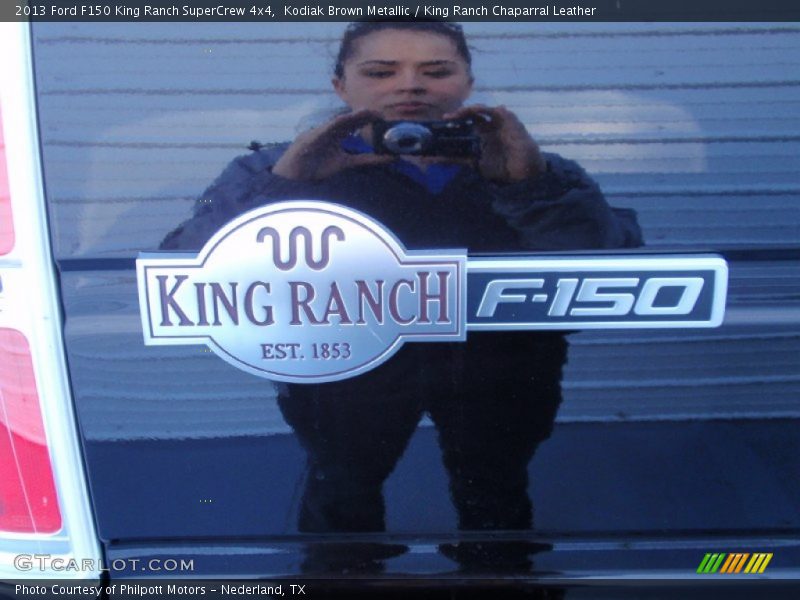 Kodiak Brown Metallic / King Ranch Chaparral Leather 2013 Ford F150 King Ranch SuperCrew 4x4