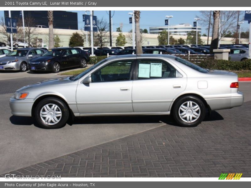 Lunar Mist Metallic / Gray 2001 Toyota Camry LE