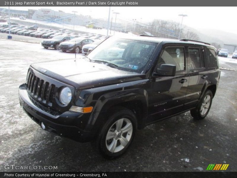Blackberry Pearl / Dark Slate Gray/Light Pebble 2011 Jeep Patriot Sport 4x4