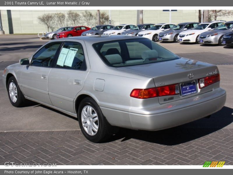 Lunar Mist Metallic / Gray 2001 Toyota Camry LE