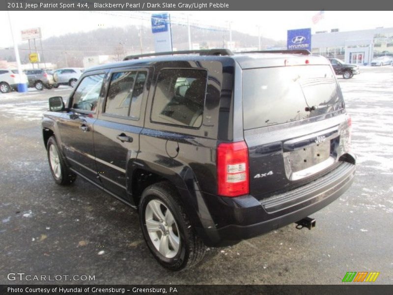 Blackberry Pearl / Dark Slate Gray/Light Pebble 2011 Jeep Patriot Sport 4x4