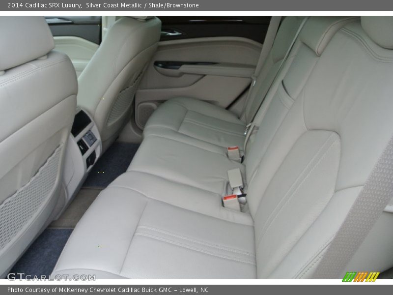 Silver Coast Metallic / Shale/Brownstone 2014 Cadillac SRX Luxury